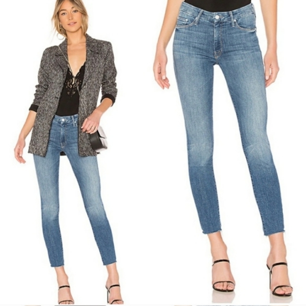 Mother Jeans The looker Ankle Fray One Smart Cookie